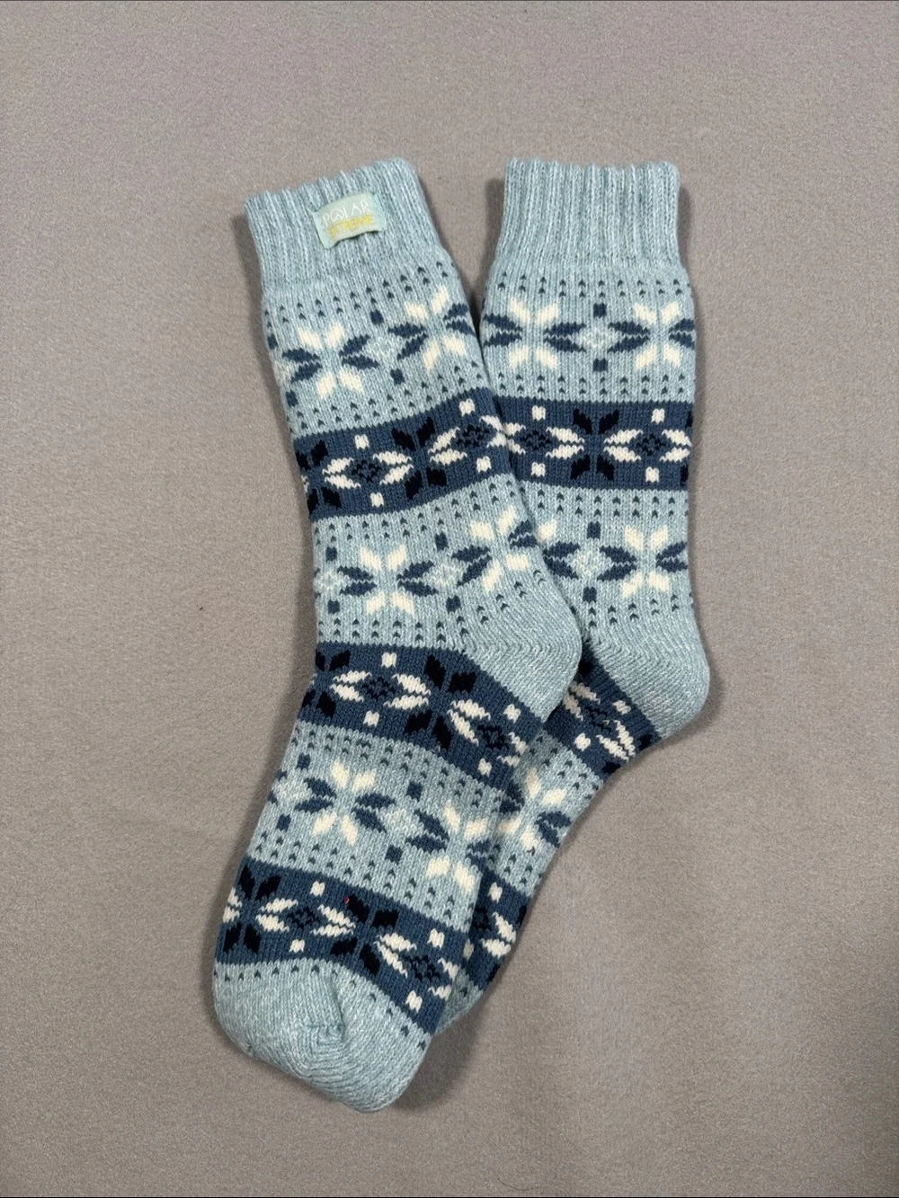 Polar Extreme Insulated Thermal Socks - Light Blue